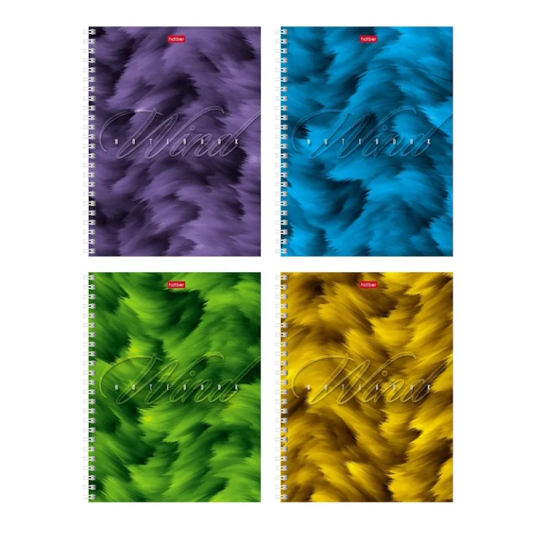 Тетрадь А5, 48 листов, клетка, гребень, ArtSpace "Моноколор. Colorblock", об. мелов. картон