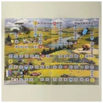 Игра настольная "Ходилка. Танчики", в коробке, Hatber — изображение 2