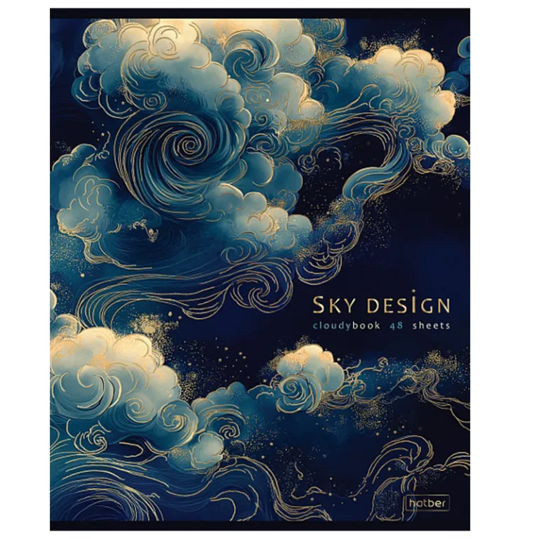 Тетрадь А5, 48 листов, клетка, гребень,  ArtSpace "Моноколор. Colorblock", об. мелов. картон