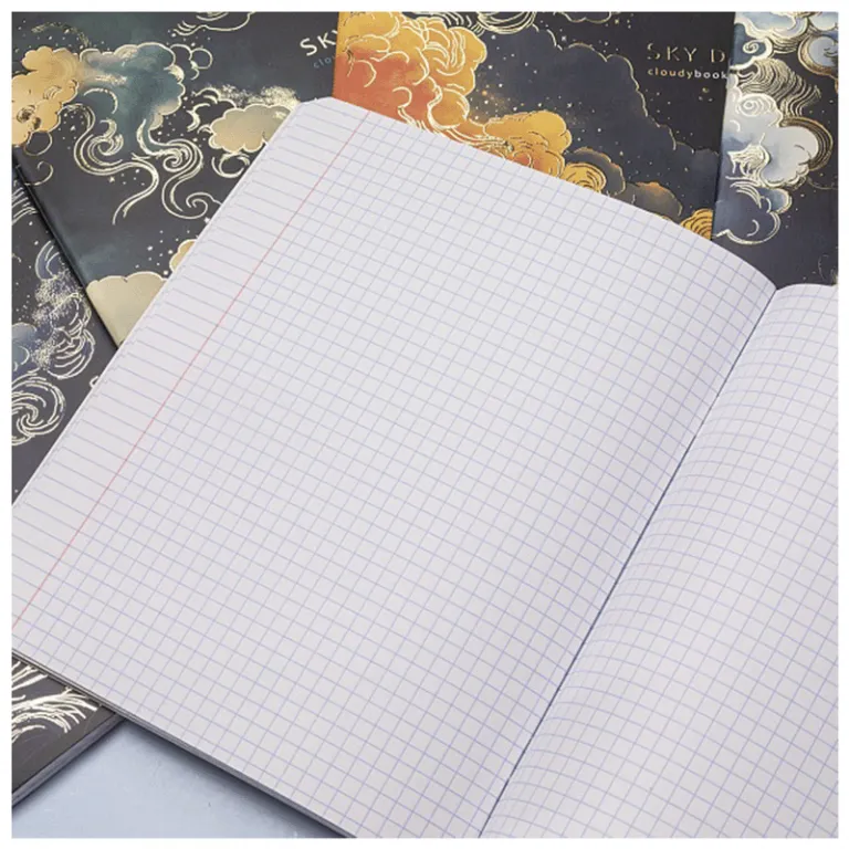 Тетрадь А5, 48 листов, клетка, гребень,  ArtSpace "Моноколор. Colorblock", об. мелов. картон