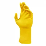 Перчатки резиновые OfficeClean Универсальные, р.XL, желтые, пакет с европодвесом
