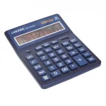 Калькулятор настольный, 12 разр., 204х155 мм, двойное питание, синий, deVENTE DD-4442B