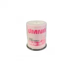 Диск одноразовой записи DVD-R UMNIK 4,7 GB (100 штук на шпинделе)  Printable