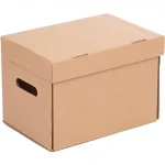 Короб архивный 325*235*325, крафт, с крышкой, "Делопроизводство" OfficeSpace