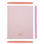 Дневник 1-11 кл. 48л. (твердый) Д deVENTE. Цветной микс, кожзам, soft touch, цв. срез, розовый