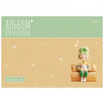 Альбом для рисования 20л., А4, на скрепке, обл.- мелов. картон, Hatber.Уютные моменты — изображение 5