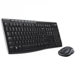 Клавиатура+мышь беспроводная Logitech MK270 (1000dpi, светодиодн., 2.4ГГц, USB, черный) 920-004518/920-003381) — изображение 2