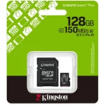 Карта памяти 128Gb MicroSDXC Kingston SDCS3/128GB Canvas Select Plus V10 A1 + adapter