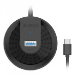 Разветвитель USB 3.0 A4Tech HUB-30C 4порт. черный — изображение 2