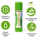 Клей-карандаш 22 гр. ПВП, Crow Expert — изображение 3