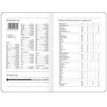 Ежедневник недатир. А5 BG. Монохром, 136 стр., темно-розовый, soft touch, с резинкой, 7БЦ — изображение 4