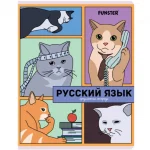 Набор предметных тетрадей, 12шт, 48л., FUNSTER (ФАНСТЕР), МЕМНЫЕ КОТЫ, обл. мелов. картон,TWIN-лак — изображение 4
