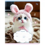 Тетрадь 12 л., клетка BG.Плюш, ассорти, обл. мелов. картон — изображение 4