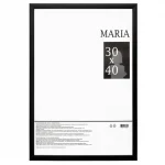 Рамка Maria 30x40 см пластик цвет черный ЛМ 87909832