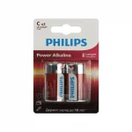 Батарейка Philips LR14P2B/51 "С" алкалиновые LR14-2BL (цена за 1 элемент)