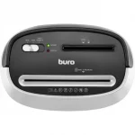 Шредер (Уничтожитель бумаг)  Buro Office BU-S1201 (с автоподачей (секр.P-4) фрагменты 12лист. 25лтр. скрепки скобы пл.карты CD)  черный/серебристый — изображение 2