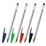 Набор шариковых ручек 04 цв., 0,5 мм, STAFF "Basic Budget BP-04"