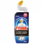 Средство чистящее (гель) Утенок Туалетный 5 в 1 "Супер Сила - Видимый эффект" 500 мл/бут. (ЧЗ ОСУ)