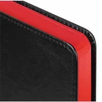 Ежедневник датир. 2027, А5, BRAUBERG Inspiration, 352 стр, обл.под гладкую кожу, цветной срез, черный — изображение 2