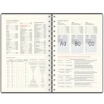 Ежедневник датир. 2027, А5, BG Символ года, 352 стр, на гребне, мягкая обложка, кожзам, черный — изображение 4