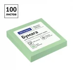 Блок самоклеящ. для записей 50 х 50 мм, 100 л., пастель ассорти ,OfficeSpace — изображение 3