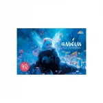 Альбом для рисования 40л., А4, на скрепке, обл.- мелов. картон, уф-лак. Апплика.Сказочные друзья