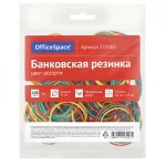 Резинки банковские 40 мм, цветные, 100 гр/уп. OfficeSpace