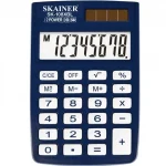 Калькулятор карманный, 8 разр.,58х88, двойное питание, синий, Skainer SK-108XBL